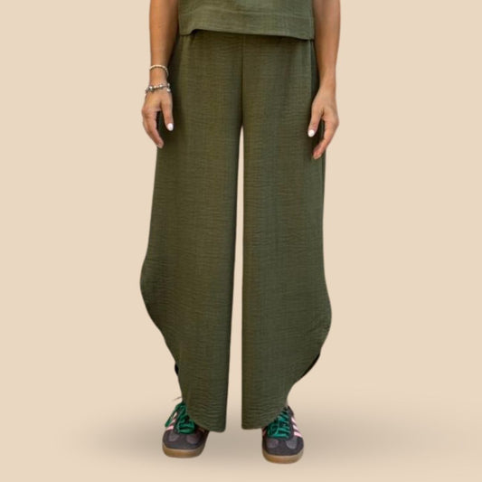 Pantalón Antonia Verde Musgo
