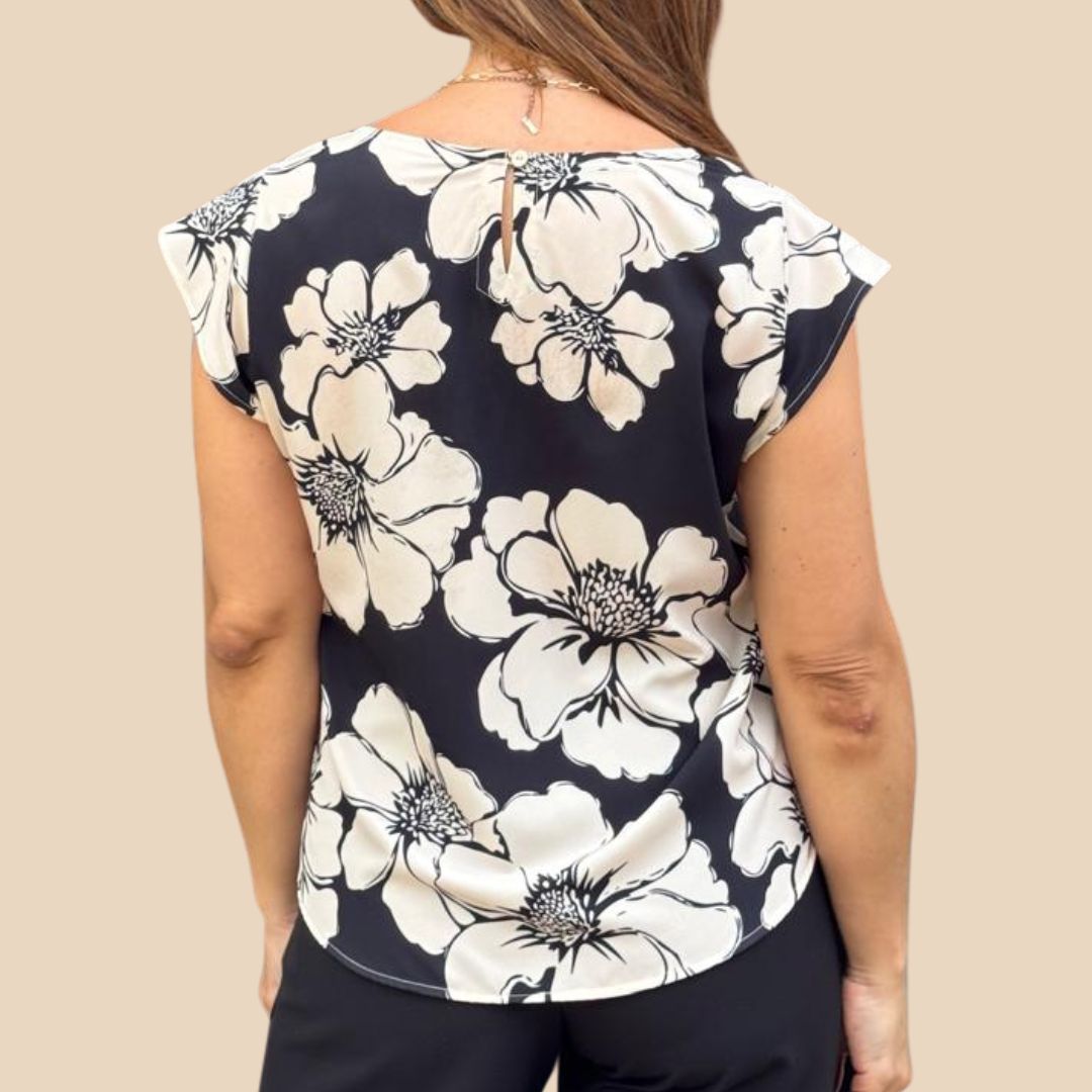 Blusa Tati Nocturna Floral