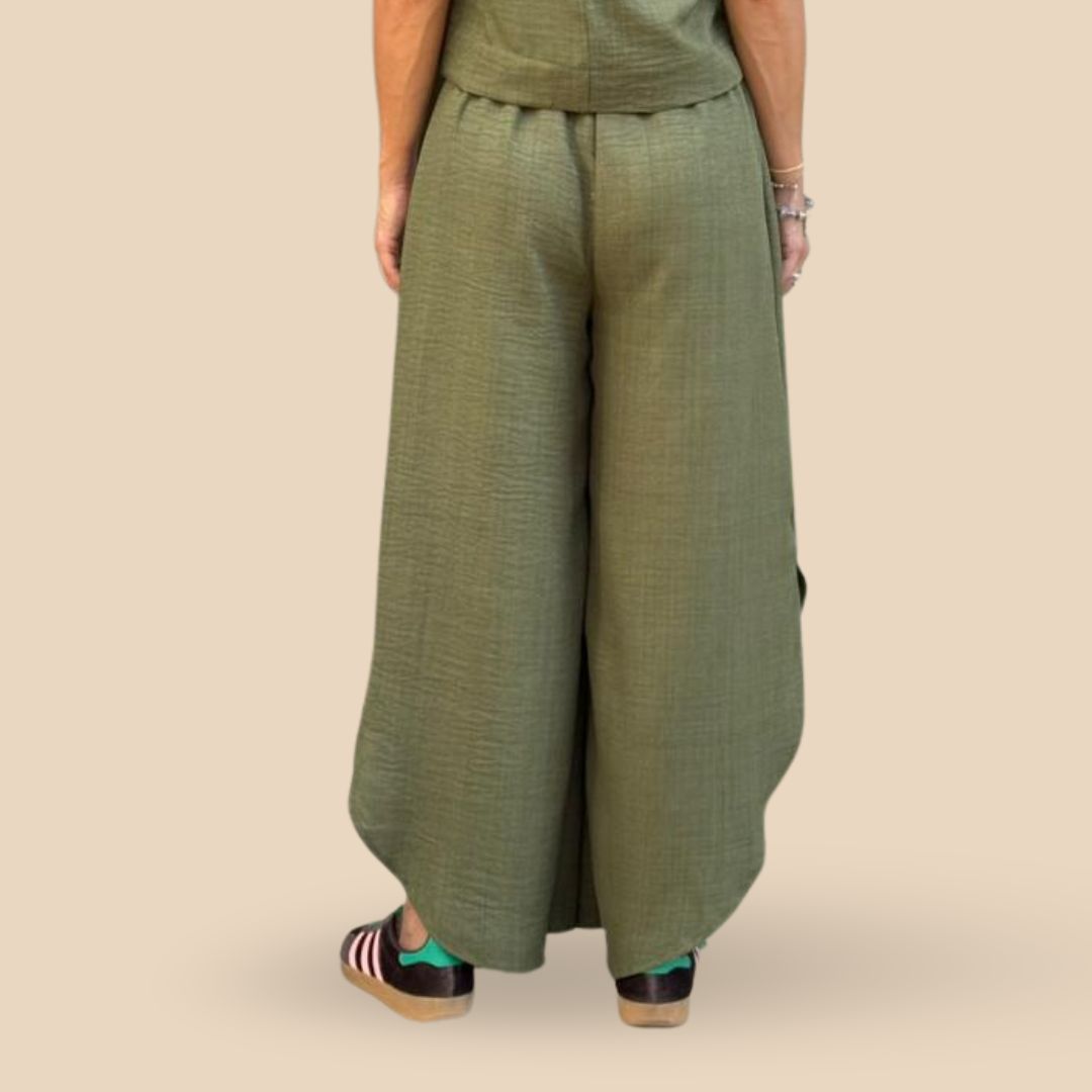 Pantalón Antonia Verde Musgo