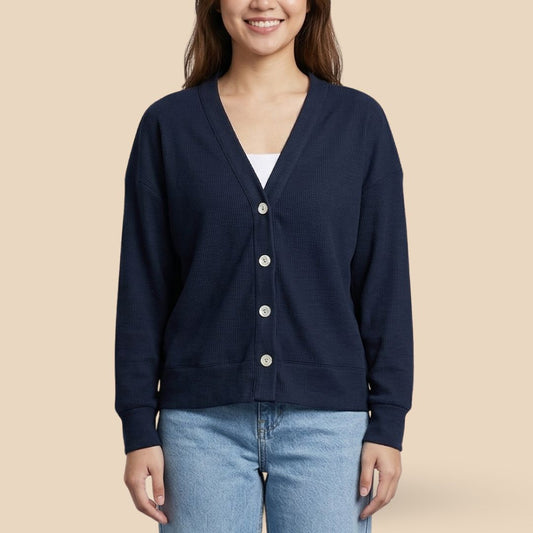 Cardigan Azul Marino