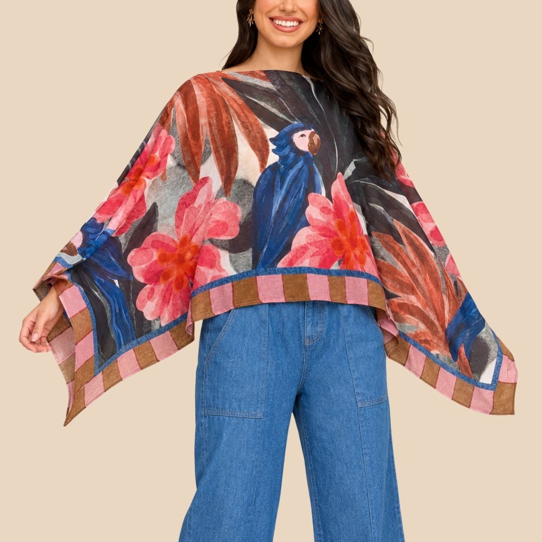 Blusa Alada Bosque Alto