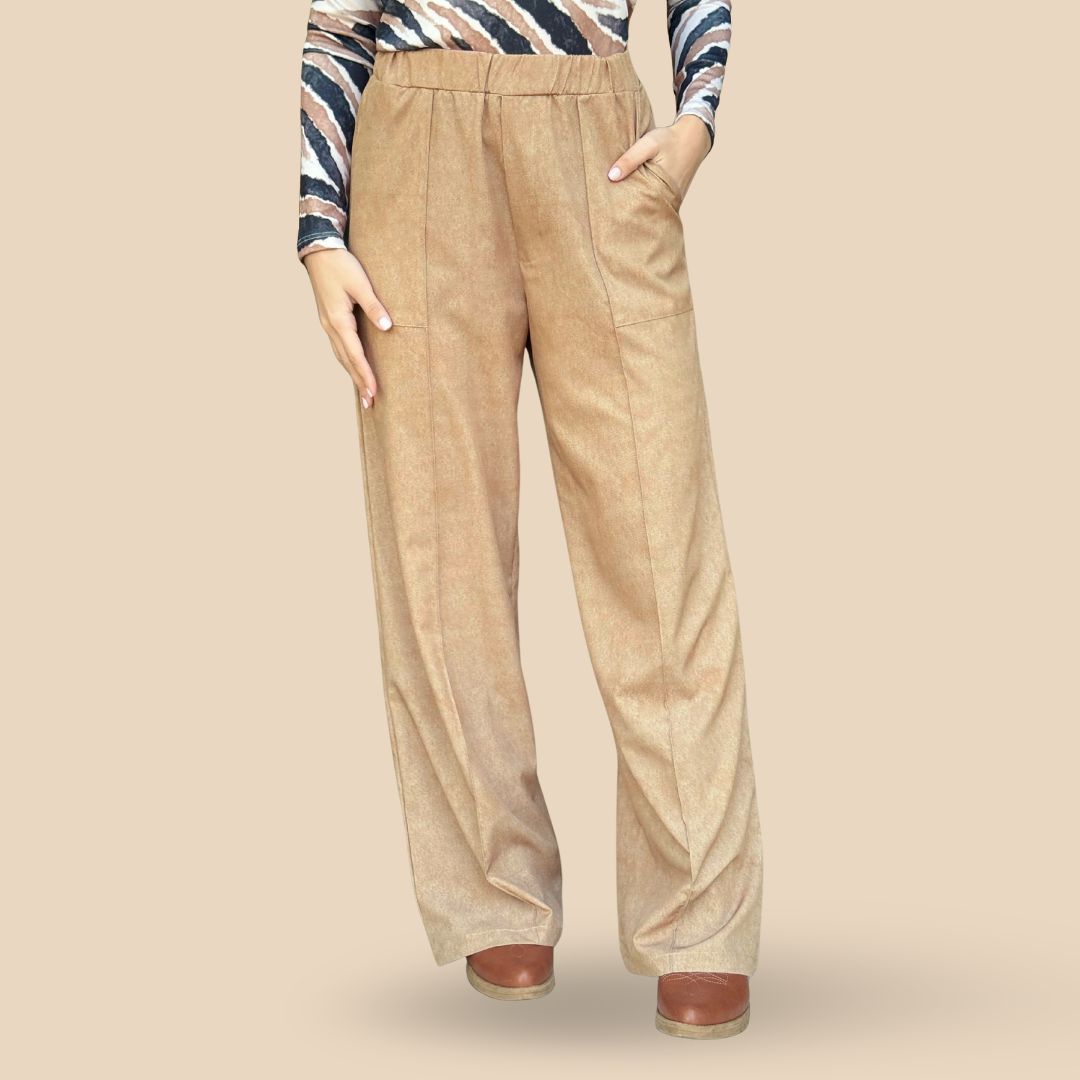 Pantalón Eugenia Camel