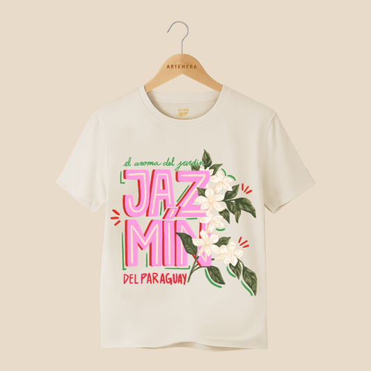 Remera Jazmín Paraguay Beige