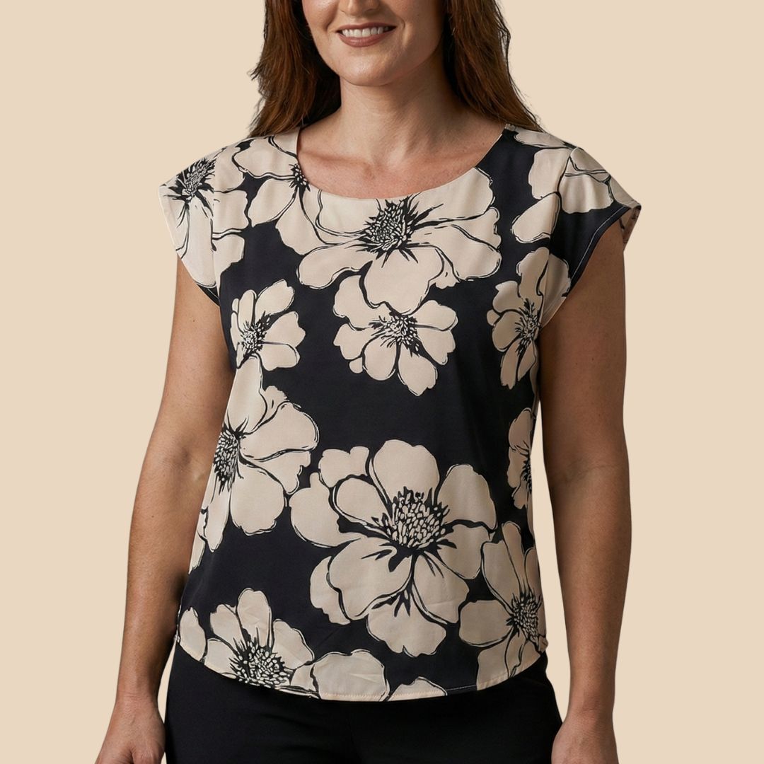 Blusa Tati Nocturna Floral