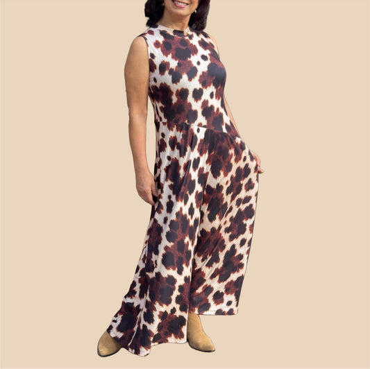Vestido Silvana Esencia Zafari