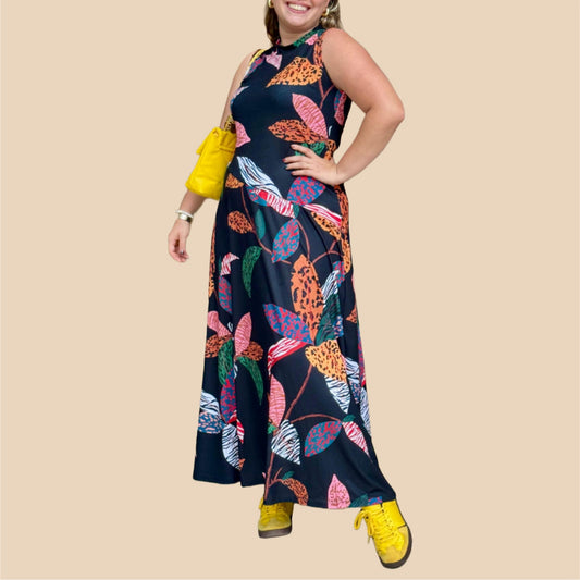 Vestido Silvana Fauna Natural