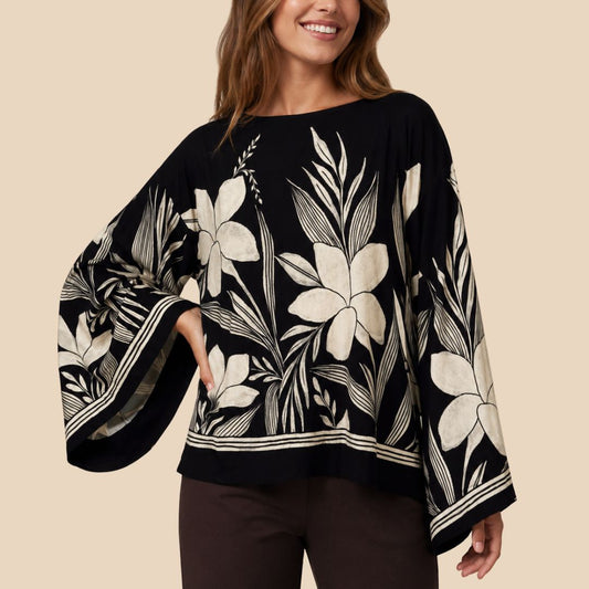 Blusa Tere Flor de Sombra