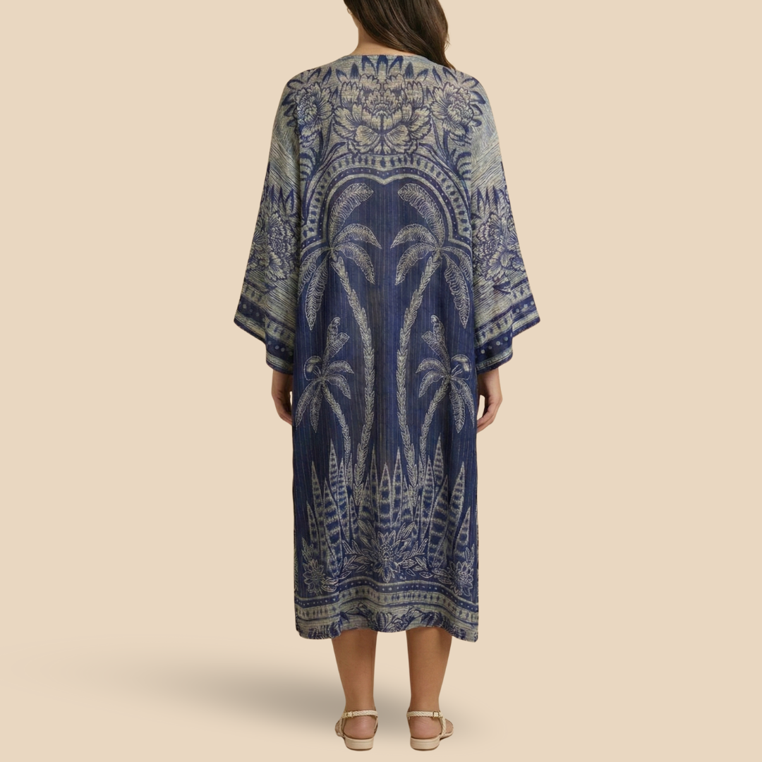 Kimono Largo Aurora Bordada