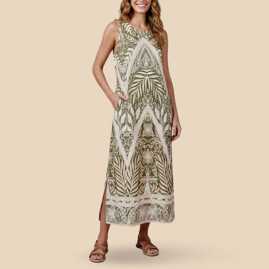 Vestido Amalia Jardín de Oro