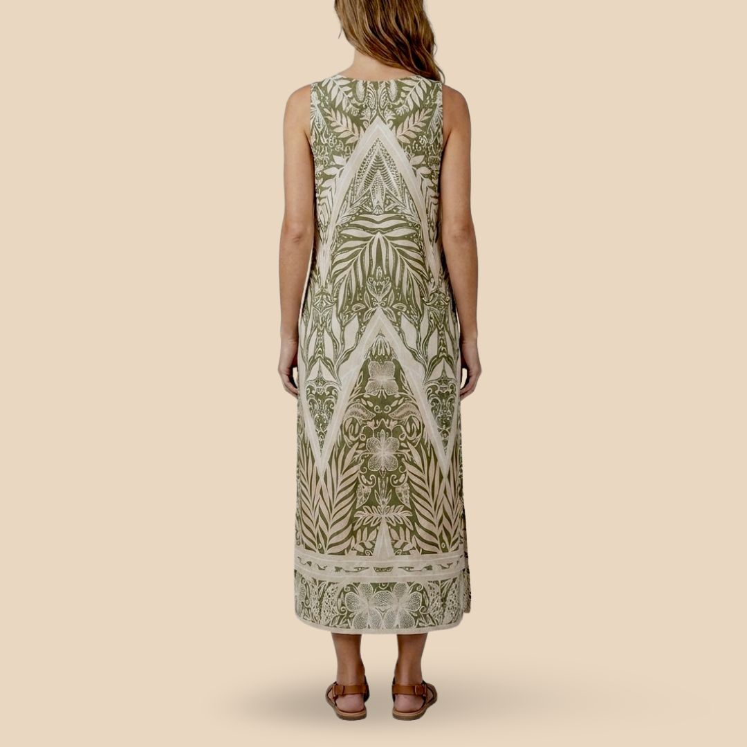 Vestido Amalia Jardín de Oro