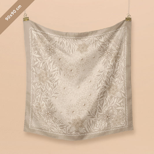 Maxi Pañuelo Flor de Filigrana