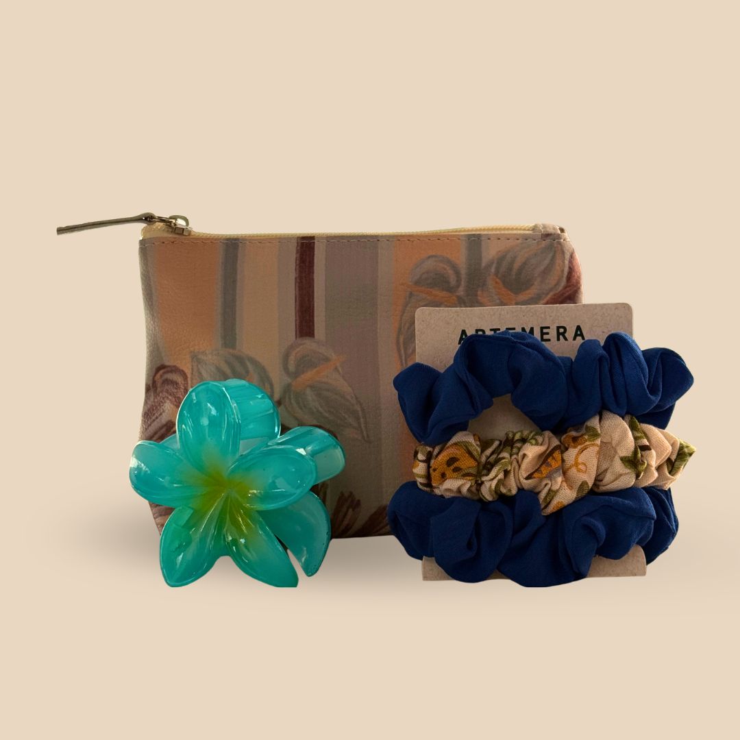 Cartuchera Ocre