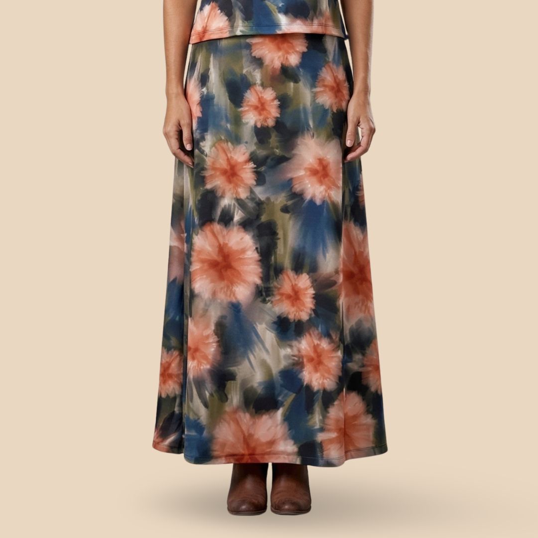 Falda Tania Pincel de Seda