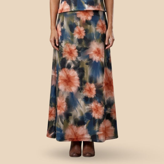 Falda Tania Pincel de Seda