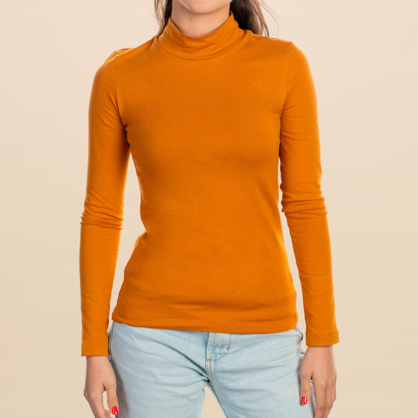 Polera Pilar Ocre