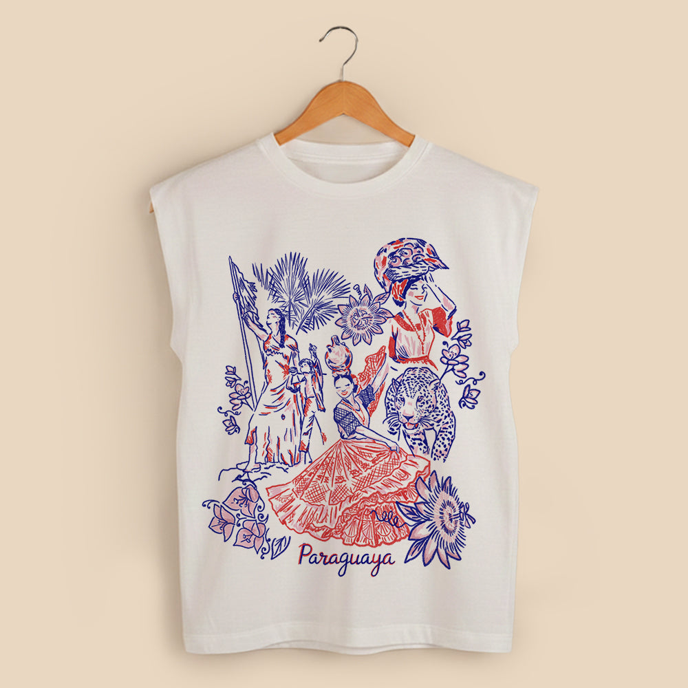 Blusa Kuña Paraguaya