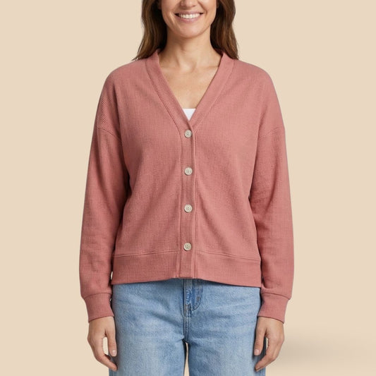 Cardigan Rosa