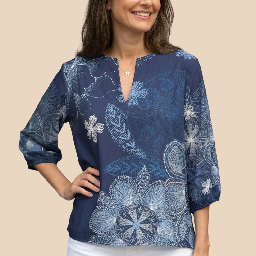 Camisa Dora Sueño Índigo