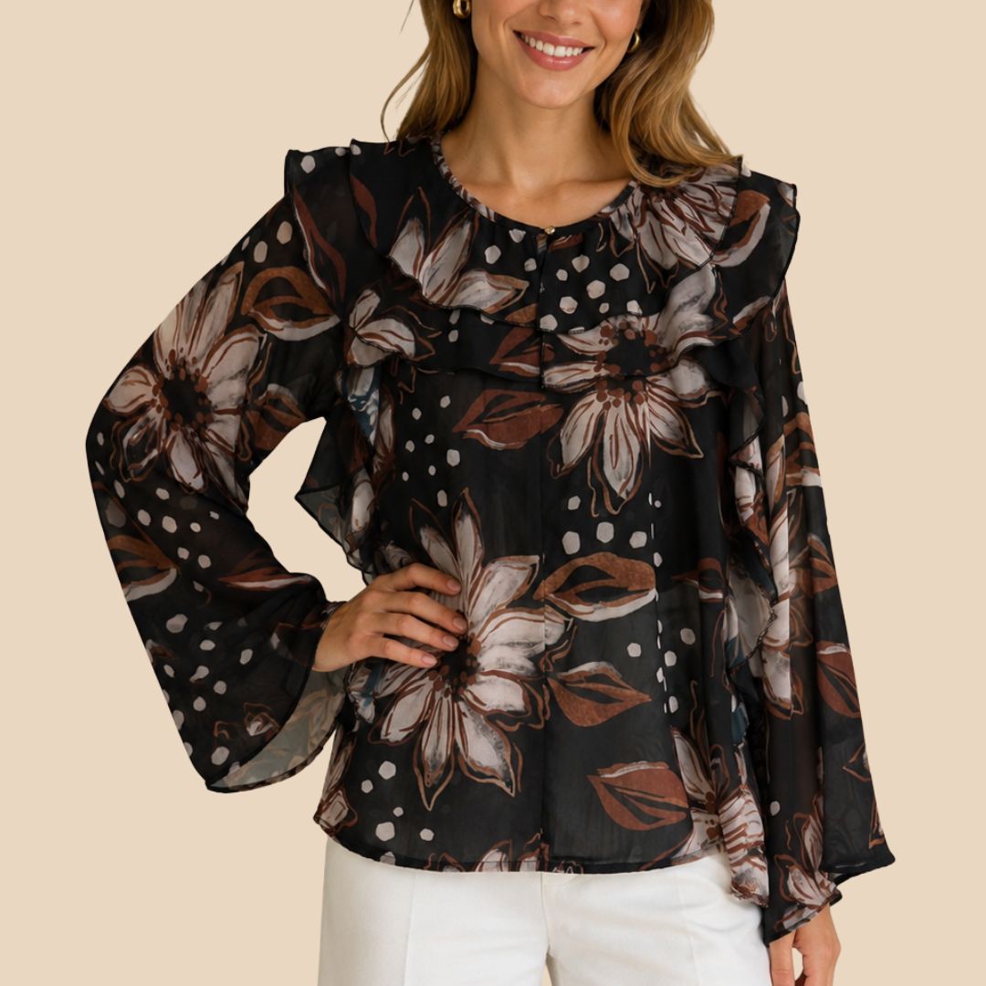 Blusa con Volados Tilo