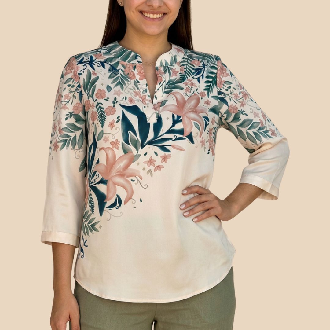 Camisa Bohemia Natura Verde