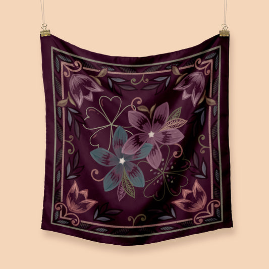 Pañuelo Viento Malva