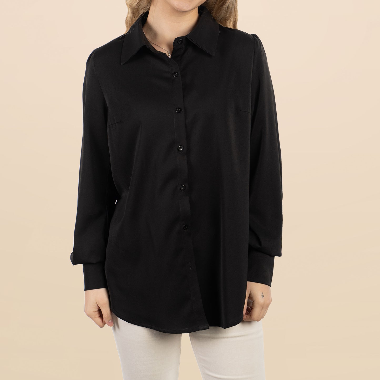 Camisa Johana Negra