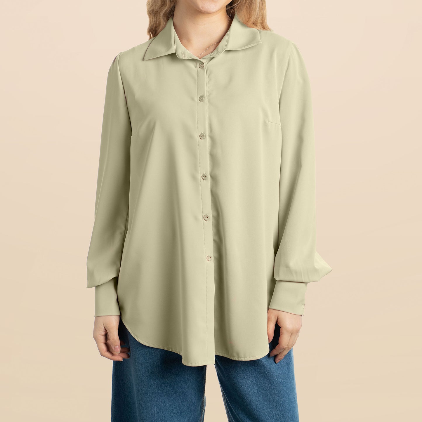 Camisa Johana Beige