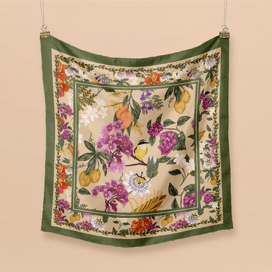 Pañuelo Flores del Paraguay