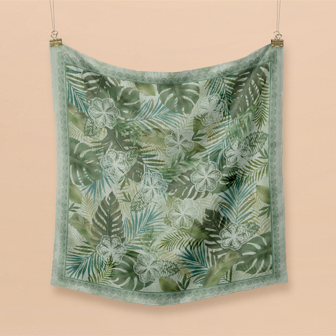 Pañuelo Verde Ñanduti