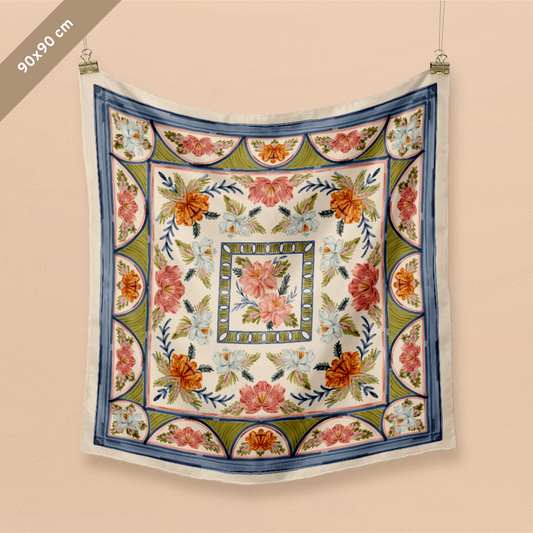 Maxi Pañuelo Raiz de Flor