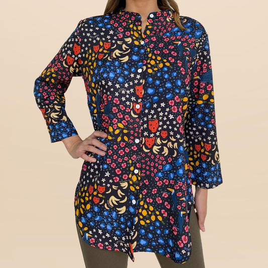 Camisa Mao Selva Negra