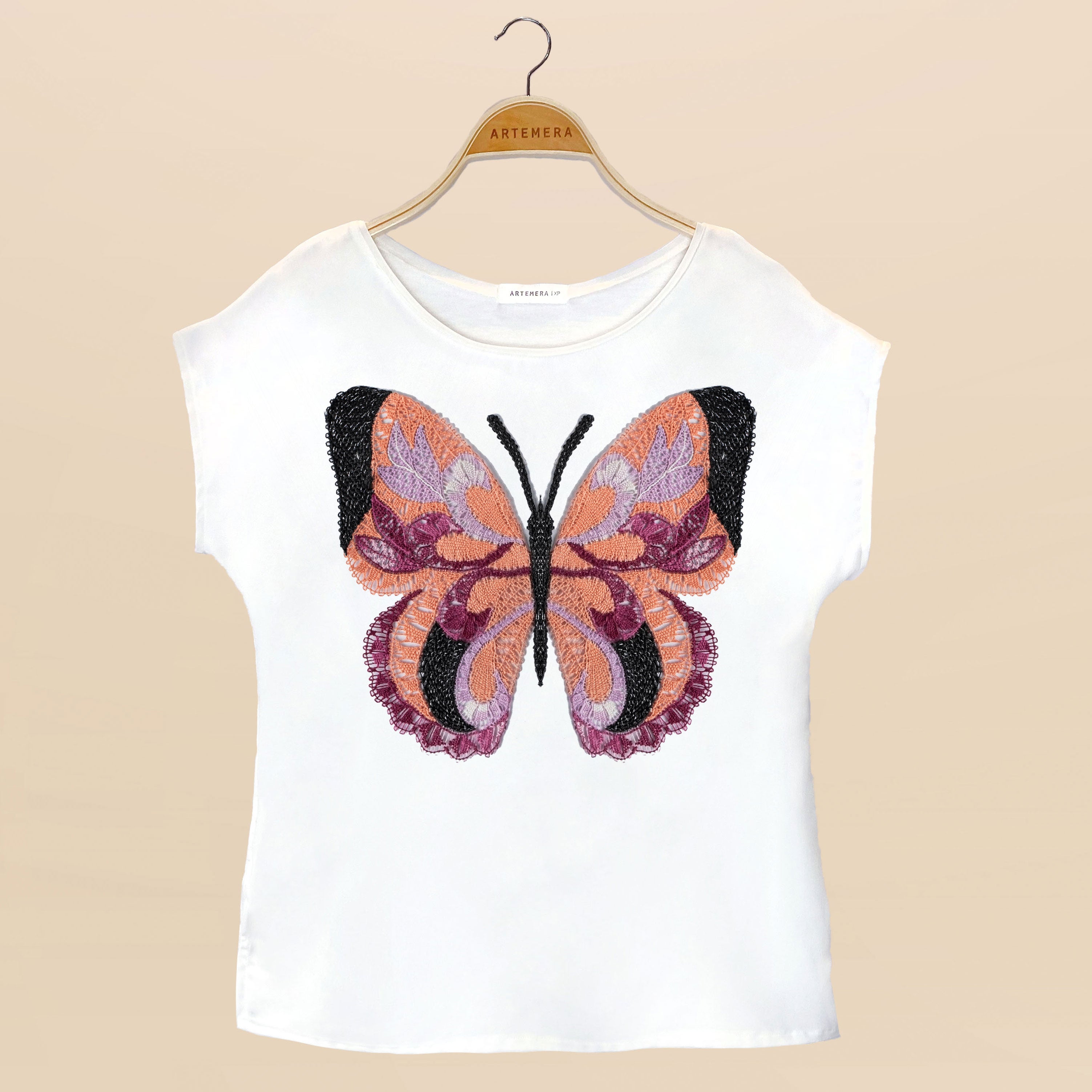 Blusa Artemera - Mariposa fuego